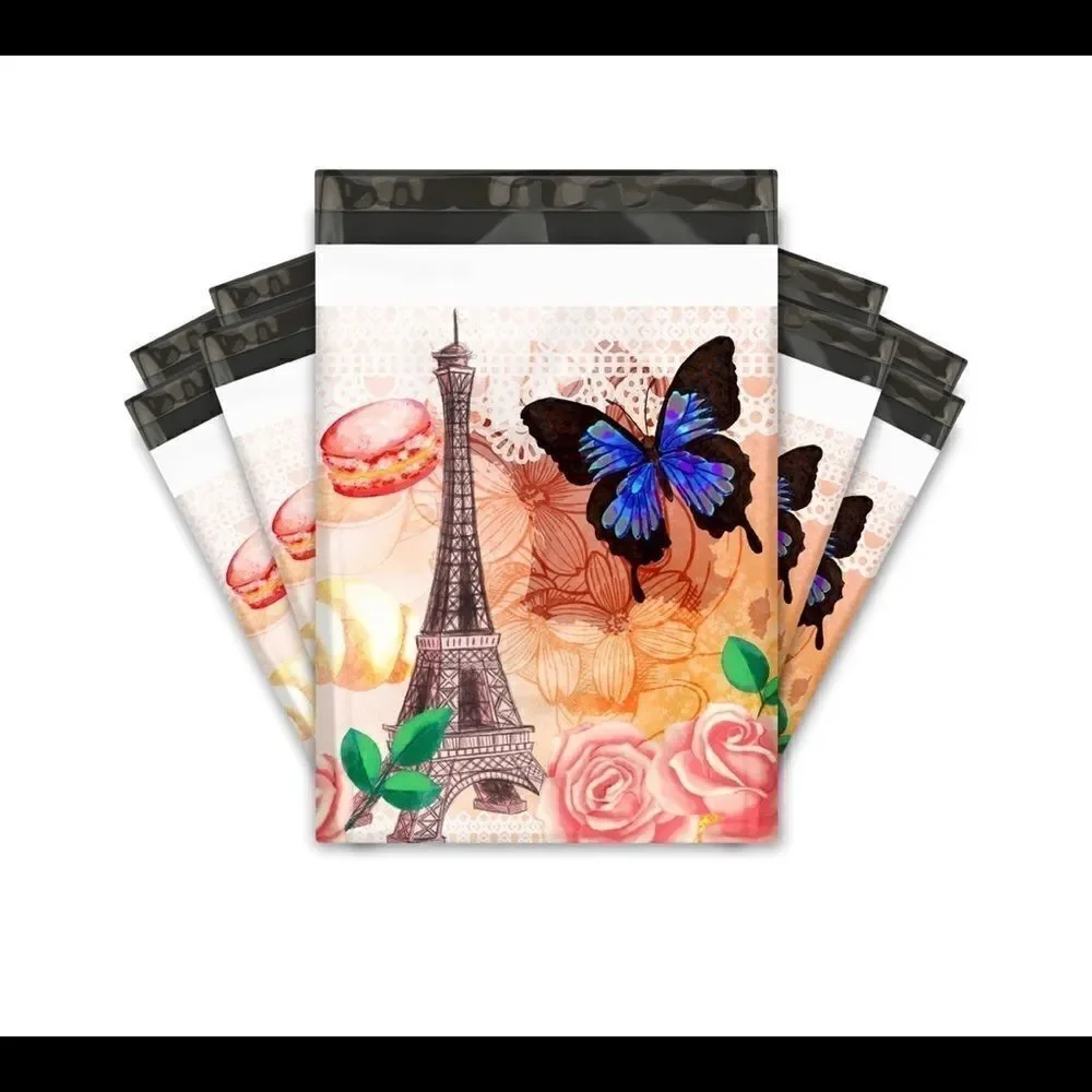Poly mailers MIX 10x13 plus bubble 6x9 35 stickers